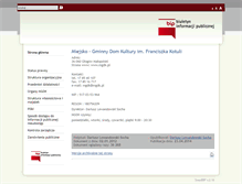 Tablet Screenshot of bip.mgdk.pl