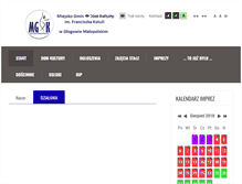 Tablet Screenshot of mgdk.pl